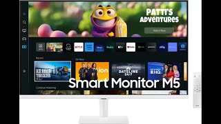 Unboxing the SAMSUNG M5 27Inch Monitor  Flipkart Purchase [upl. by Nylrac899]