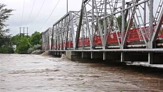 Calgary Flood June 21 2013  Video of Bowness [upl. by Gurolinick]