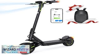 isinwheel Electric Scooter Adults 2821 MPH Top Speed 1000800W Motor EScooter Review [upl. by Airehc]