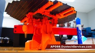 3D Printing an APG68 Fire Control Radar [upl. by Laroc]