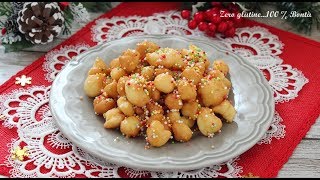 Struffoli senza glutine e senza burro  facili e veloci [upl. by Vona847]