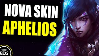 NOVA SKIN DO APHELIOS CONFIRMADA SKIN APHELIOS EDG [upl. by Beret]