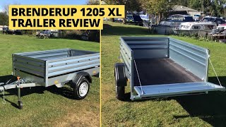 Brenderup 1205 XL Trailer FULL REVIEW [upl. by Tserof695]