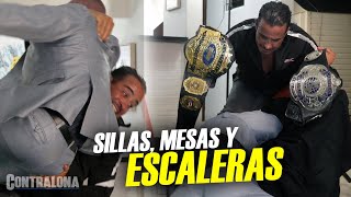 TODO O NADA Gilbert vs Xavant en Lucha de SILLAS MESAS y ESCALERAS  WWC Aniversario 51 [upl. by Singhal]