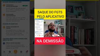 FGTS LIBERADO PELO APLICATIVO NA DEMISSÃO [upl. by Longo]