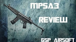 MP5A3 Softair DualPower GSP Airsoft GERMAN HD [upl. by Connie]