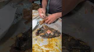 Mutton head soup 😱shorts mutton streetfood n [upl. by Yllak]