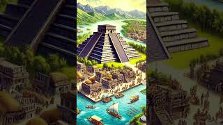 The aztec capital tenochtitlán history aztechistory ancientcivilization ancientempires [upl. by Zelma651]