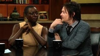 Actors Norman Reedus and Danai Gurira Talk About Their Characters Coming Back [upl. by Lidstone]