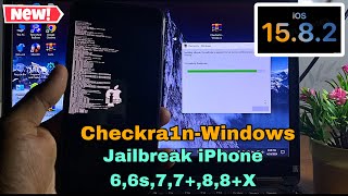 Checkra1nWindows Jailbreak iOS 1582  iOS 140 on iPhone 66s7788X  Don’t use USB Flash [upl. by Ireg]