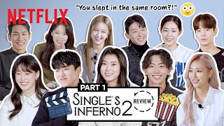 Part 12 Cast of Single’s Inferno 2 reunite to watch their show and talk about what happened ENG [upl. by Ravaj]