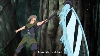 Yagura  Water Style Aqua Mirror Jutsu  Suiton Mizukagami no Jutsu HD [upl. by Nager]