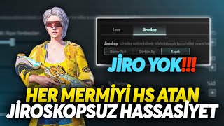 HER MERMİYİ HS ATAN EFSANE HASSASİYET AYARI❗FUL HS ATAN JİROSKOPSUZ HASSASİYET AYARI  PUBG MOBİLE [upl. by Tabina]