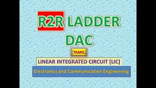 R2R ladder DAC in Tamil [upl. by Aicertap758]