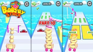 Bakery Stack Part 10 Level 91100  Gameplay Walkthrough Android IOS [upl. by Marti]