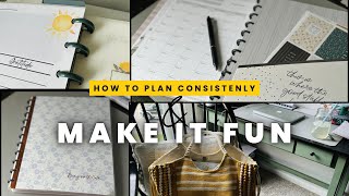 How I Plan Consistently and Make Planning Fun [upl. by Breech21]