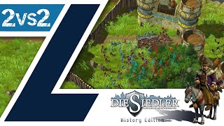 2vs2 Community Game  Die Siedler 6 HE  Deutsch  025 [upl. by Yuu]