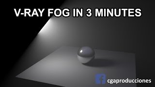 Autodesk Maya Creating Vray Environment Fog in 3 minutes [upl. by Dunton]