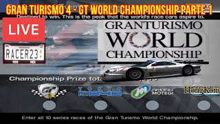 GRAN TURISMO 4  GT WORLD CHAMPIONSHIP PARTE 1 [upl. by Anaj]