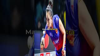 Manika Batra at the Paris 2024 Olympic Games [upl. by Salakcin]