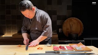 220 Sushi Dinner in Tokyo  The Master of Fermented Sushi [upl. by Seumas]