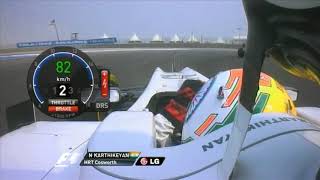 Narain Karthikeyan FP1 India 2011 [upl. by Culley]