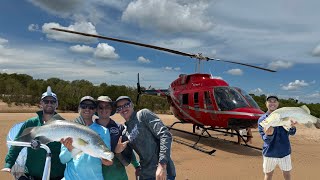 HELIFISHSHADY CAMPDALY RIVER NT RUNOFF 2024 [upl. by Leventhal]