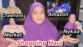 Shopping Haul Amazon Nyka Crawford Market shoppinghaul shopping shoppingvlog [upl. by Oile]