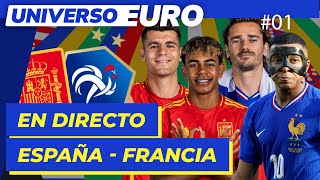 ESPAÑA  FRANCIA EN VIVO  EURO 2024 EN DIRECTO hoy SEMIFINALES EUROCOPA [upl. by Magee]