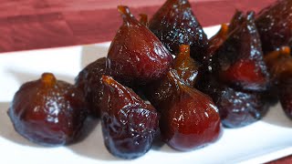 Comment Faire des Figues Confites au Sucre [upl. by Chatterjee]