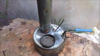 Oil heater drip feeding [upl. by Enwad]