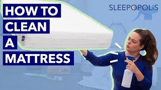 How to Clean a Mattress  Best Ways to Remove Stains [upl. by Eelidnarb180]