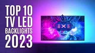 Top 10 Best TV LED Backlights of 2023  Ambient Lighting Immersion LED Lights for TV with HDMI [upl. by Hedges]