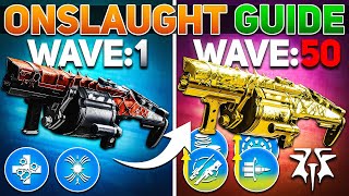 Complete Onslaught Salvation Guide Expert Onslaught amp Shiny Weapons  Destiny 2 Revenant [upl. by Airotcivairam859]