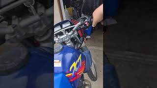 Yamaha XT350 Cold Start [upl. by Bronder]