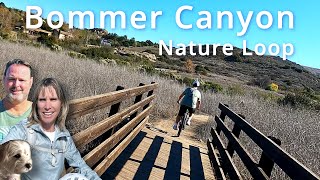 Bommer Canyon Nature Loop  Mountain Biking 4K  Irvine CA [upl. by Hairam]