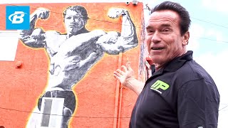 Arnold Schwarzeneggers Venice Beach Car Tour  Arnold Schwarzeneggers Blueprint Training Program [upl. by Thayer]