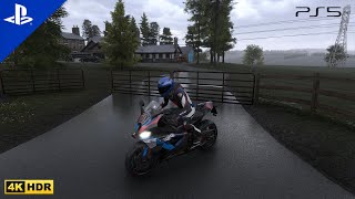 Bmw M1000 rr 2023 Rainy day  Ride 5 Gameplay [upl. by Evers]