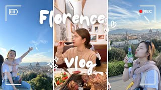 Firenze vlog Things to do amp Must sees in Florence 피렌체 브이로그 하루만에 다 본 피렌체 [upl. by Kerrill891]