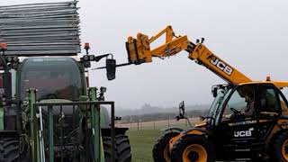 JCB unloading tractor [upl. by Hesketh345]