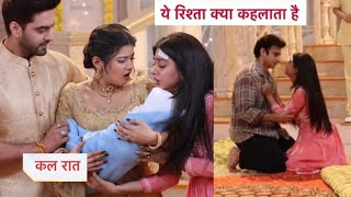 YRKKH Upcoming Twist Ruhi Tries To Snatch Baby From Abhira Rohit Handles Ruhi [upl. by Anetta]