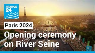 Paris to hold ‘most accessible’ opening ceremony of 2024 Olympics on River Seine • FRANCE 24 [upl. by Silecara815]