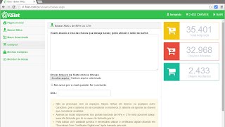 Cadastro e Demostração de Uso Download de XML [upl. by Lipkin341]