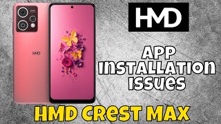 App not installed problem HMD Crest Max  How to solve app installation issues [upl. by Etterraj]