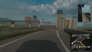 歐洲卡車模擬2 Euro Truck Simulator 2 2016 ROC map road cats eye test [upl. by Clea806]