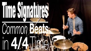 Time Signatures Common Beats in 44 [upl. by Nollie]