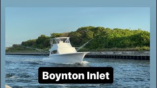 BOAT VIDEO Boynton Inlet [upl. by Adachi]