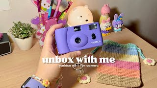 ☁️ yashica mf1 unboxing amp camera test 📸 [upl. by Sille232]