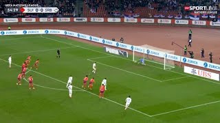 Kobel saves Mitrovićs penaltySwitzerland vs Serbia 11 All Goals and Extended Highlights [upl. by Biggs]