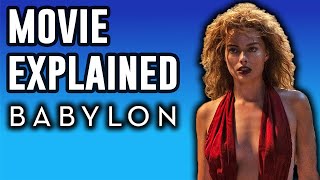 Babylon Movie Explained  Ending Explained [upl. by Maibach]